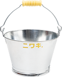 Niwaki Galvanised Bucket • Small 3 litre