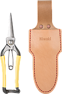 Niwaki GR Pro Snips + Single Leather Holster