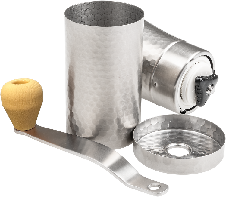 Stainless Steel and Ceramic Coffee Mill