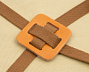 Niwaki Camo Split Front Apron (strap detail)