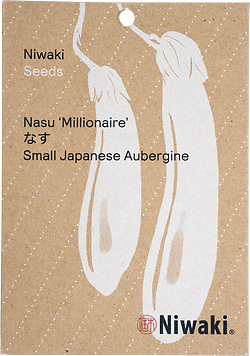 Nasu ‘Millionaire’ Seeds Japanese aubergine