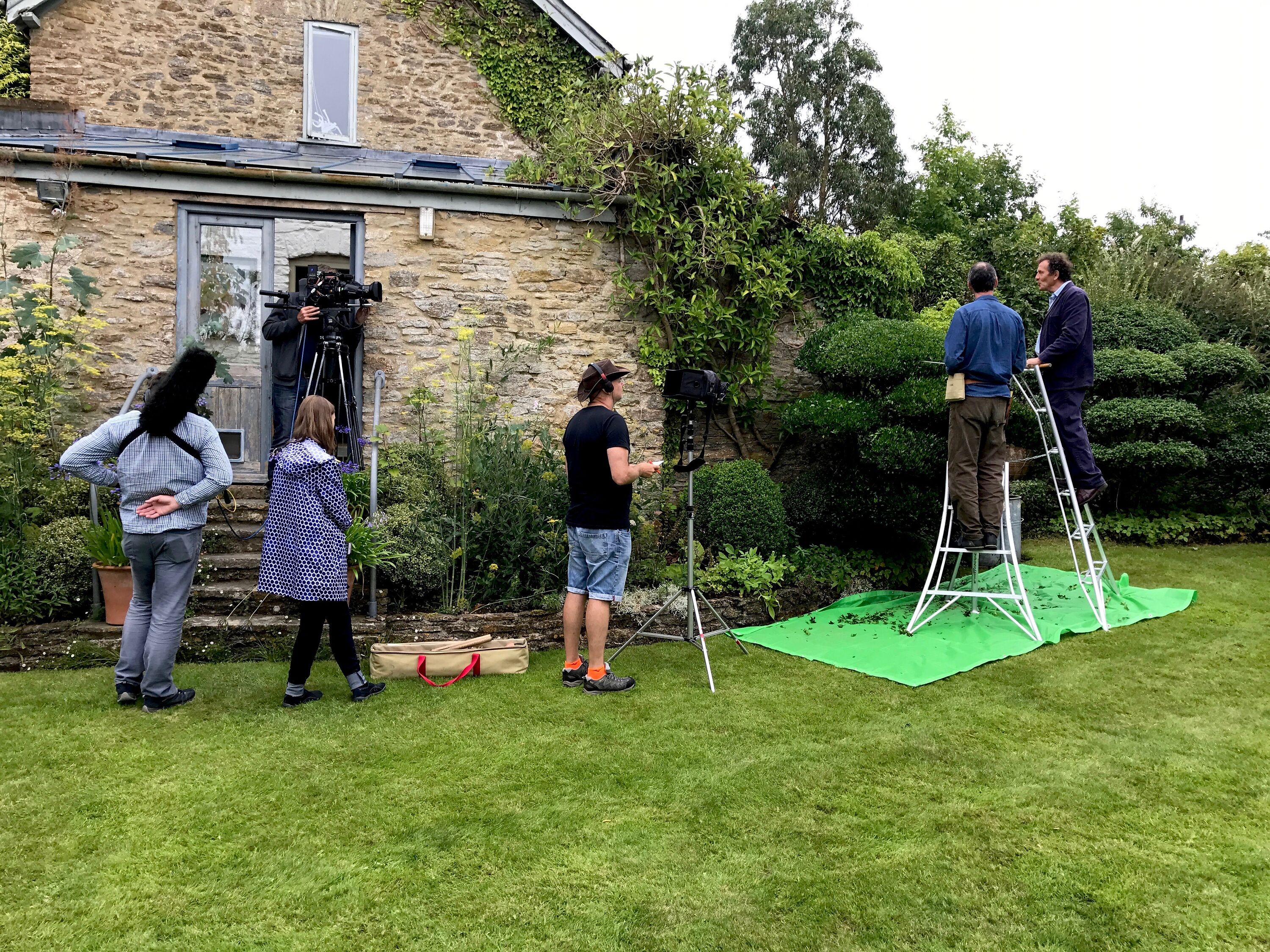 Filming Gardeners’ World