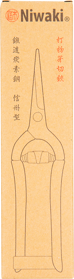 Niwaki Forged Snips Packaging