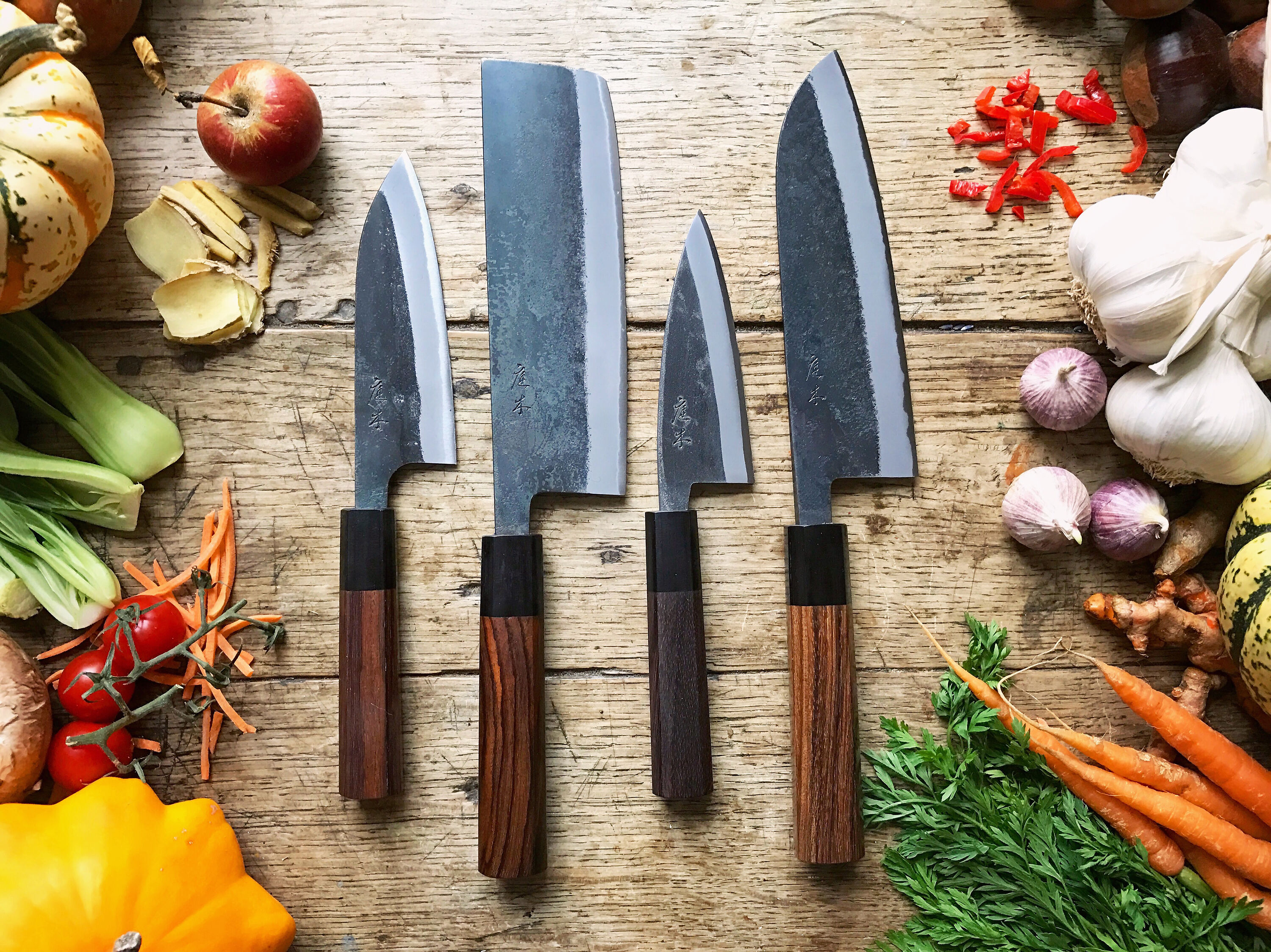 Niwaki Carbon Knife range - Japanese kitchen knives