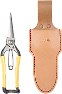 Niwaki GR Pro Snips + Single Leather Holster