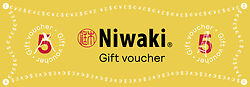 Niwaki Voucher • 5