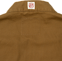 Niwaki Engei Garden Jacket • Lightweight Tan (outside neck detail)