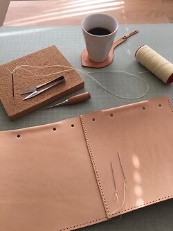 Niwaki Workshops: Create A Hand-Stitched Leather Secateur Holder