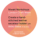 Niwaki Workshops: Create A Hand-Stitched Leather Secateur Holder