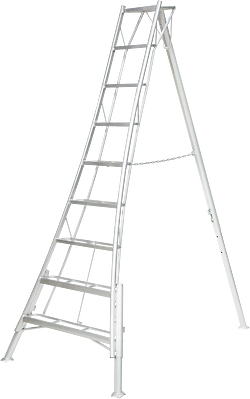 Niwaki Tripod Ladder • 9' (2.7m) EN Pro Adjustable