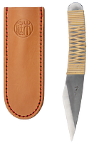 Niwaki Rattan Kiridashi Knife + Leather Sheath
