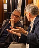 Sir Paul Smith and Jake Hobson