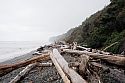 To add to the sense of nature having the upper hand, there are tsunami warnings signs to heed and foraging bears to look out for