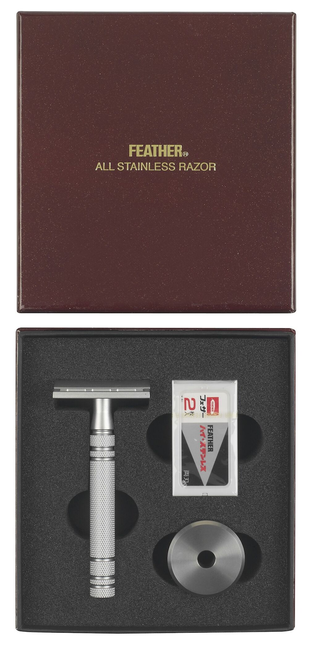 Feather Stainless Steel Razor - Niwaki