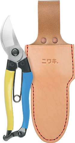 Niwaki Mainichi Secateurs • Left Handed + Single Leather Holster
