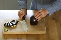 Fan Cut Aubergine 2
