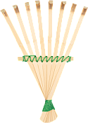 Bamboo Hand Rake (back)