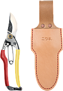 Tobisho A Type Secateurs + Single Leather Holster