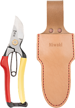 Tobisho SR-1 Secateurs • Small Right Handed + Single Leather Holster