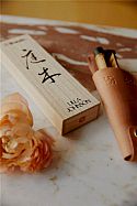 Niwaki Ulla Johnson Tsubo Rattan Secateurs with Ueneko Holster