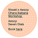 Ikebana_workshop_Aesop_Seven Dials