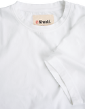 Niwaki White T Shirt • Label Detail
