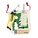 Mainichi Gift Set: featuring the Mainichi Secateurs, Mini Clean Mate, and a bottle of Camellia Oil
