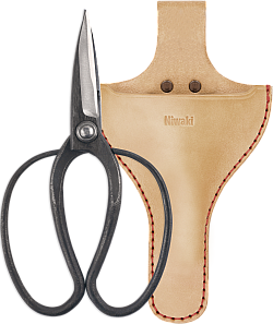 Taira Okubo Scissors + Large Leather Holster