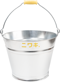 Niwaki Galvanised Bucket • Large 11L