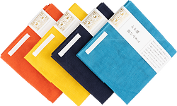 Fukin Cloths (Yamabuki Yellow, Iris Blue, Camellia Orange, Indigo Blue)