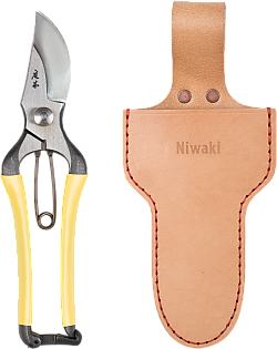 Niwaki GR Pro Secateurs • Large Right Handed + Single Leather Holster