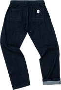 Niwaki Kojima Work Trousers - Shiromimi (back)