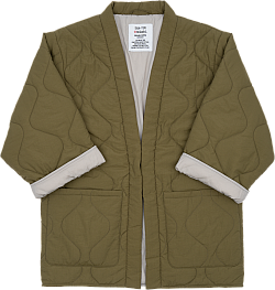 Dan-Ten Quilted Jacket • M • Olive Green