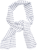 Tenugui Dots • Tied