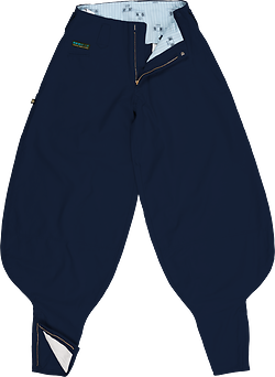 Tobizubon Work Trousers • Large (85) • 34" • Navy
