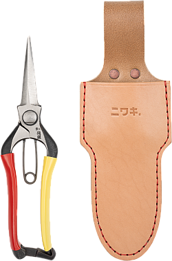Tobisho Pro Snips + Single Leather Holster