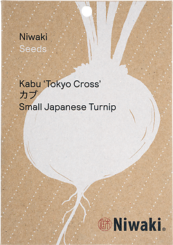 Kabu ‘Tokyo Cross’ Seeds Japanese vegetable