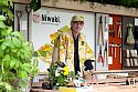 Niwaki Jake manning the stand at Niwaki Corner