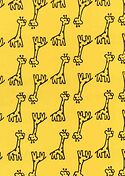 Tenugui - Giraffes