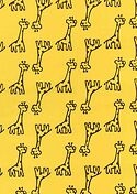 Tenugui - Giraffes