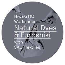 Niwaki HQ Workshops: Natural Dyes & Furoshiki • Saturday 2 December 2023