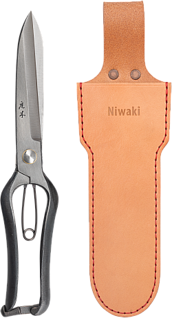 Niwaki Hakari Clippers + Long Leather Holster