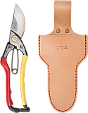 Tobisho A Type Secateurs large + Single Leather Holster • Large