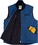 Niwaki Garden Waistcoat • Blue