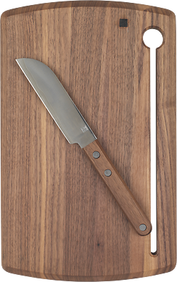Ajigataya Chopping Board & Knife