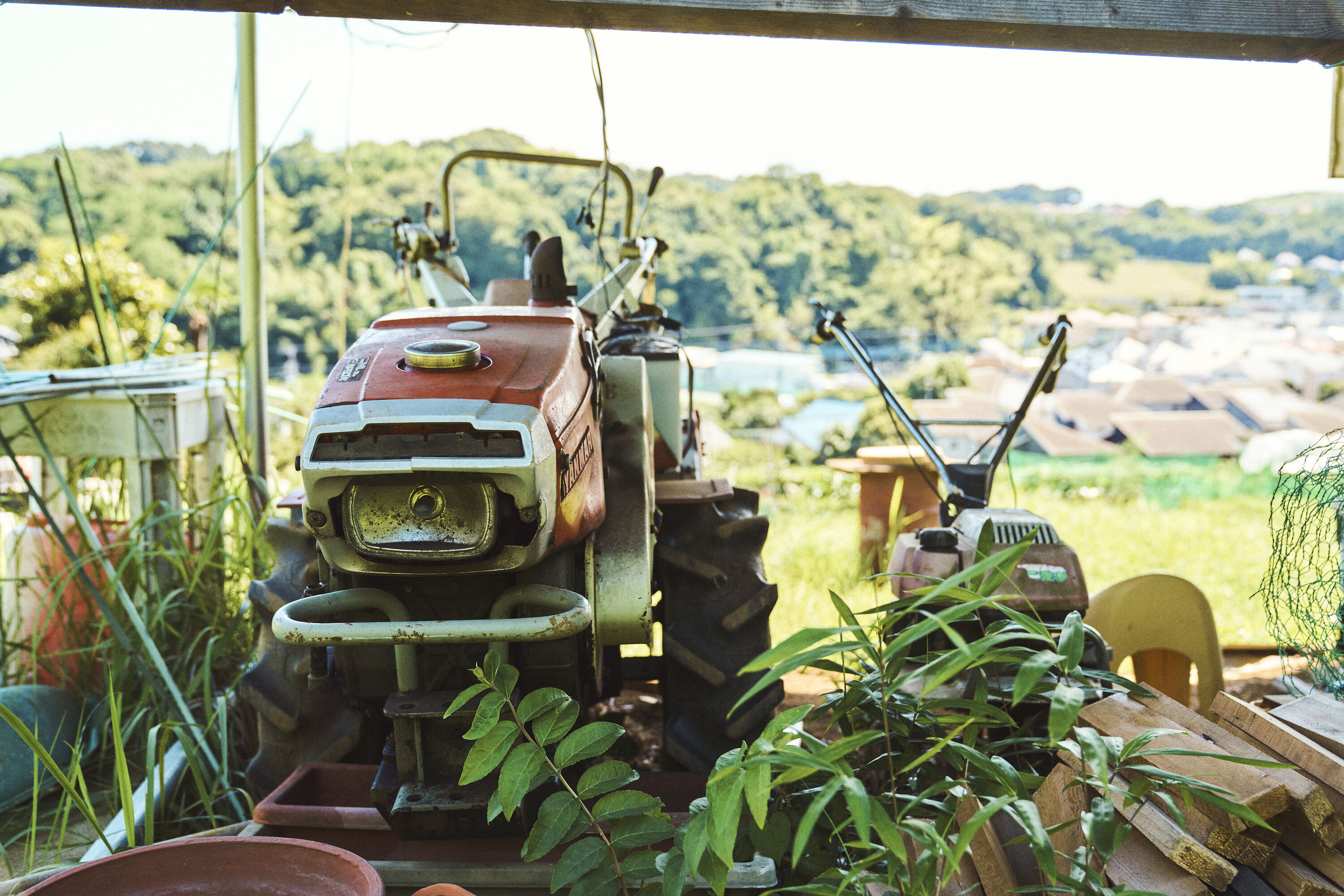 Japanese farm machinery