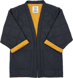 Dan-Ten Quilted Jacket • M • Smoky Navy