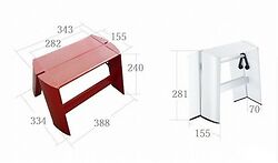 Lucano 1 Step Dimensions