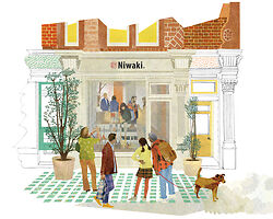 Natsko Seki Chiltern Street Illustration