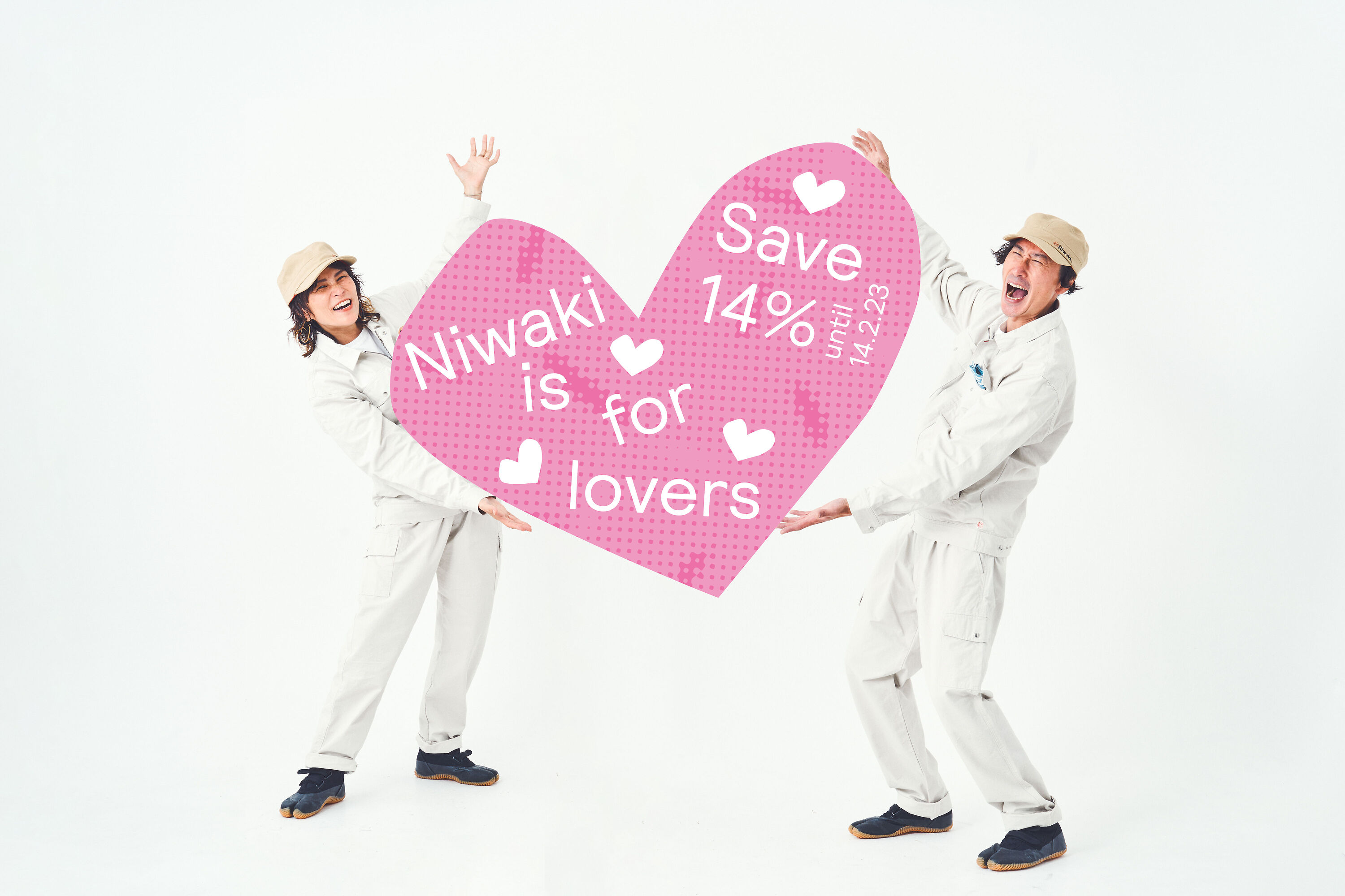 Niwaki is for lovers: Takumi ripstop work jacket and trouser, Niwaki Canvas Cap and Jika Tabi boots made in Japan